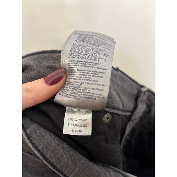 NYDJ Ellison Jeans Womens 18W Destiny Gray Straight Leg High Rise Lift Tuck NWT - Picture 10 of 10